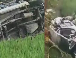 Mobil Pengantar Jemaah Calon Haji Tertemper KA Argo Bromo Anggrek di Grobogan, 4 Orang Tewas Termasuk Balita