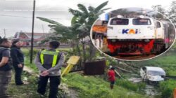 Kronologi Kecelakaan KA Argo Bromo vs Avanza di Grobogan Jateng, Diduga Bermula saat Mobil Melintas di Rel Tanpa Palang Pintu