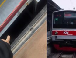 Viral Seorang Pria Ketahuan Ngumpet di Bawah Peron Stasiun Kebayoran, Diduga Pelaku Pelecehan Intip Rok dan Rekam Diam-diam Penumpang