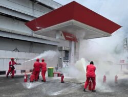 Pertamina Patra Niaga Regional Sumbagut Perkuat Kesiapsiagaan Penanganan Kebakaran SPBU