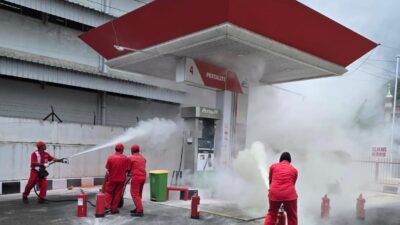 Pertamina Patra Niaga Regional Sumbagut Perkuat Kesiapsiagaan Penanganan Kebakaran SPBU