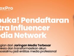 Promedia Group Buka Pendaftaran Mitra Influencer Media Network, Creator Pemula hingga Profesional Wajib Intip!