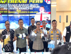 Polisi dan Bea Cukai Batam Gagalkan Pengiriman 1 Kg Sabu Dalam Perlengkapan Bayi Tujuan Kendari