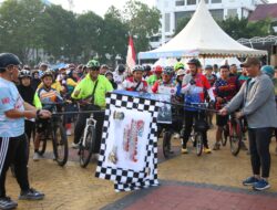 Ribuan Warga Meriahkan Car Free Day HUT Bhayangkara ke 80 Polda Kepri