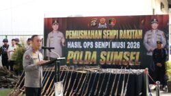Polda Sumsel Musnahkan Ratusan Senjata Api Hasil Ops Senpi Musi 2026