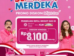 Pertamina Patra Niaga Regional Sumbagut Hadirkan Promo Bright Gas Semarak Merdeka