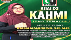 Koalisi Besar KAHMI Jong Sumatera Mencalonkan Riama Manurung SH. MH menjadi Calon Ketua Umum/Presidium MD KAHMI Kota Batam Periode 2026-20231