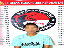 Oknum P3K di Anambas Diamankan Polisi, Sabu 0,62 Gram dan Alat Hisap Disita