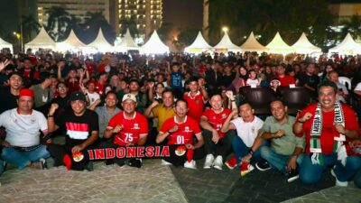 Wali Kota Rayakan Kemenangan Timnas Indonesia Bersama Ribuan Warga Batam