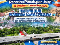 Jalan Gajah Mada dan Depan Hotel Vista Ditutup, BP Batam Lakukan Pemasangan Box Culvert