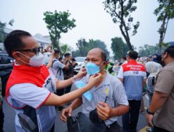 Pertamina Patra Niaga Regional Sumbagut Bagikan 2.200 Masker, Dukung Kesehatan Masyarakat di Tengah Kabut Asap Medan